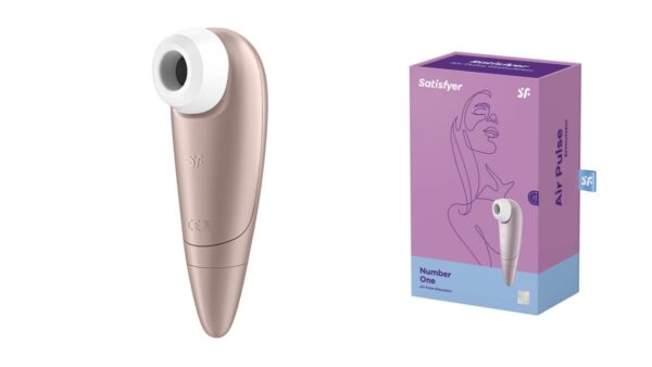 Satisfyer Number One - Léghullámos csiklóizgató -Airwave clitoral stimulator