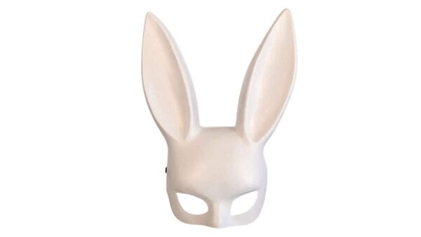 Masquerade Rabbit Mask - Fehér, szexi, nyuszis maszk