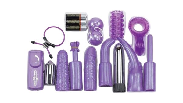 Dirty Dozen Sex Toy Kit Purple