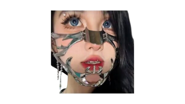 Fashion Metal Face Ornament Set – 5 kép