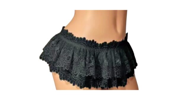 Sissy Mens Thong Bikini Skirt Briefs