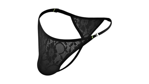 Men's Sexy Lace Thong L - Férfi Csipke Tanga L